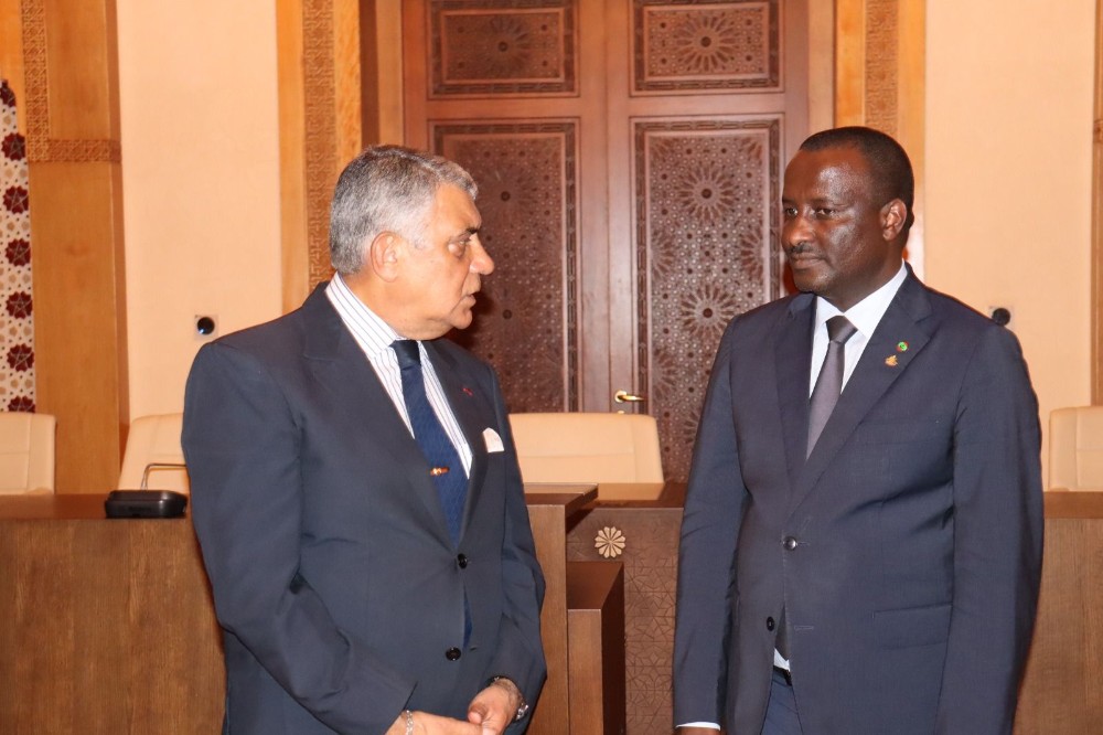 وزير العدل الموريتاني في زيارة مجاملة للمحكمة الدستورية للمملكة