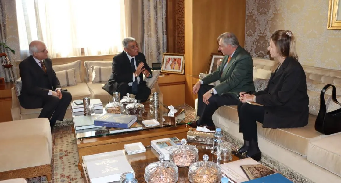 صورة النشاط استقبال سفير مملكة بلجيكا بمقر المحكمة الدستورية