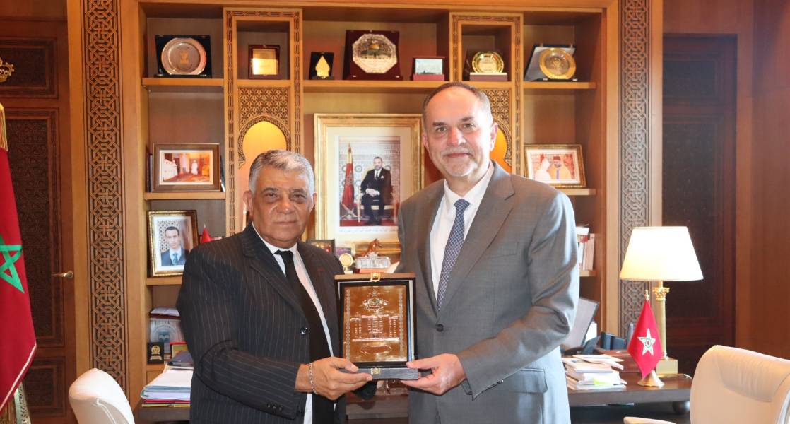 صورة النشاط استقبال وزير العدل الأردني بمقر المحكمة الدستورية للمملكة